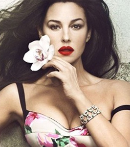 Monia Bellucci, Vanity Fair dergisinin pozları